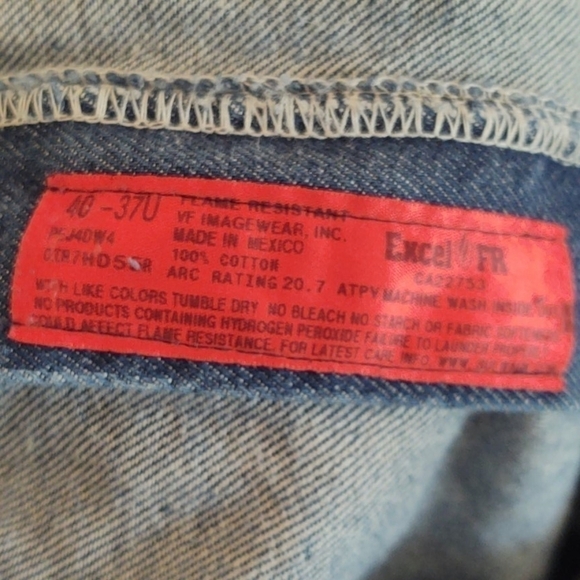 Bulwark Flame Resistant Denim Pants - Picture 5 of 9